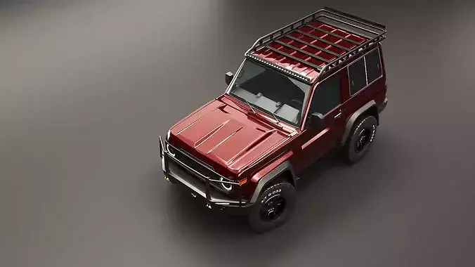 Generic Classic 3-Door 4x4 SUV - Rugged Off-Road Vehicle