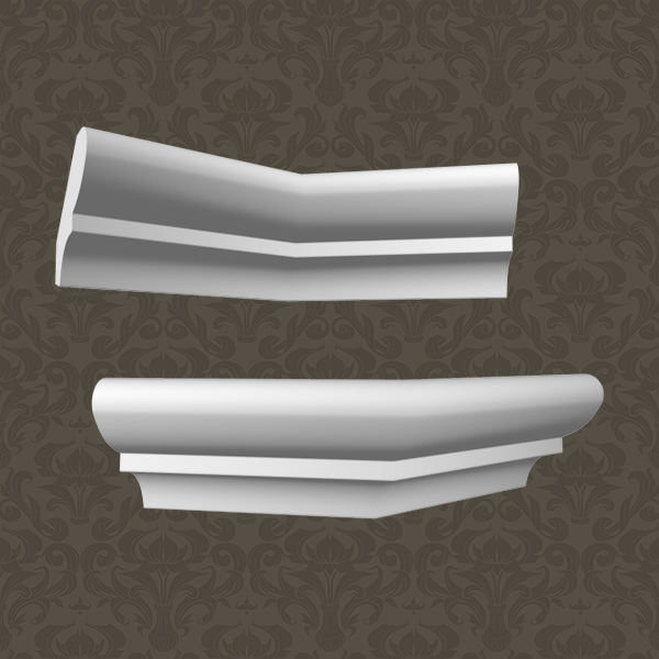 Crown Moulding Kit 5 3D model_1