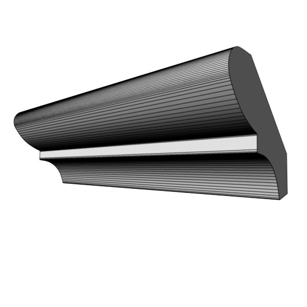 Crown Moulding Kit 5 3D model_5