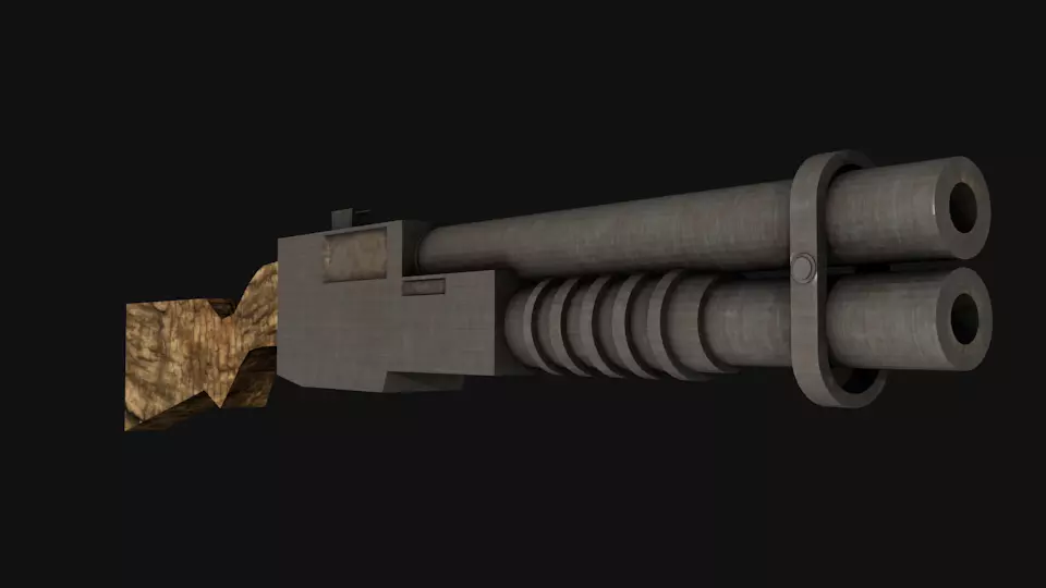 Grenade Launcher Free 3D model_0