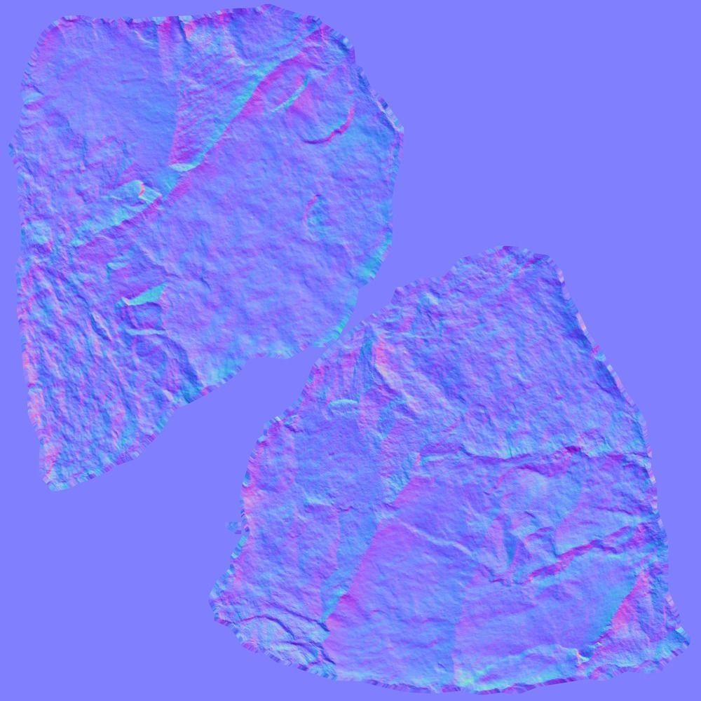 Lily Stone Low-poly 3D model_13