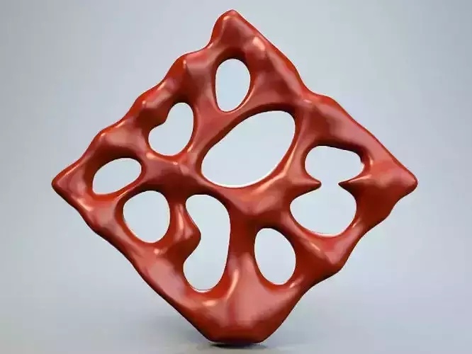 Space diamond statuette