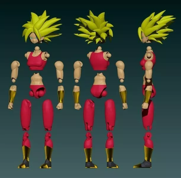Kefla - Articulada 3D print model