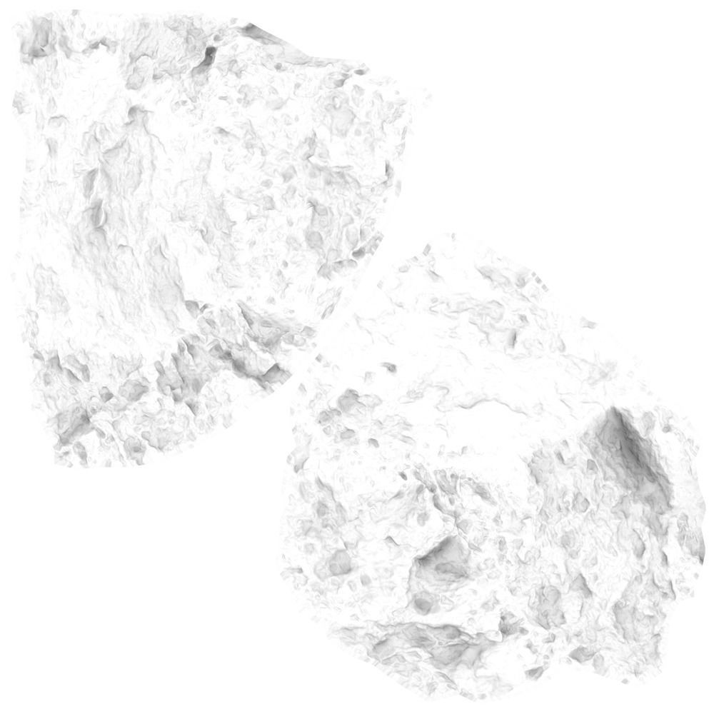 Mona Stone Low-poly 3D model_14