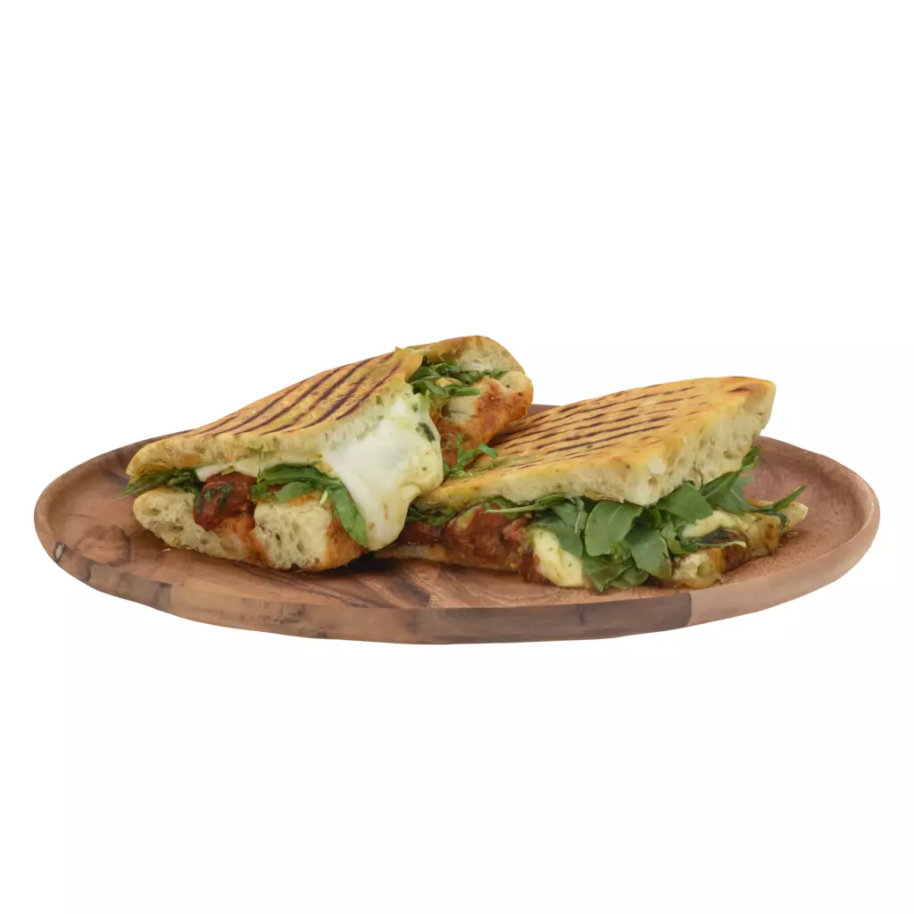 Grilled Caprese Panini Sandwich Low-poly 3D model