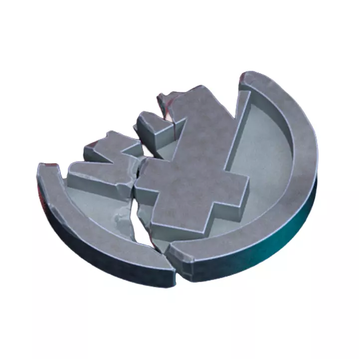 Broken 4 Emblem 3D Print STL Miniature RPG 3D print model