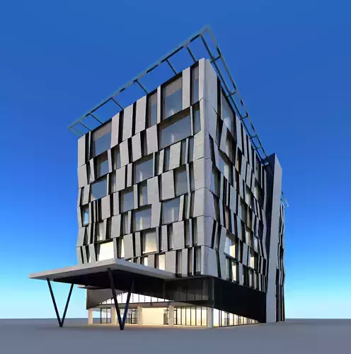 modern office building