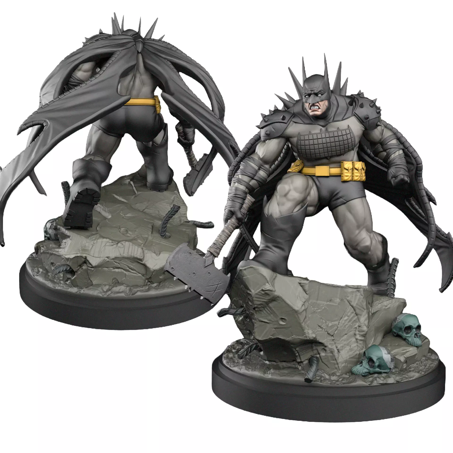 Absolute Batman 3D Print STL Miniature RPG 3D print model
