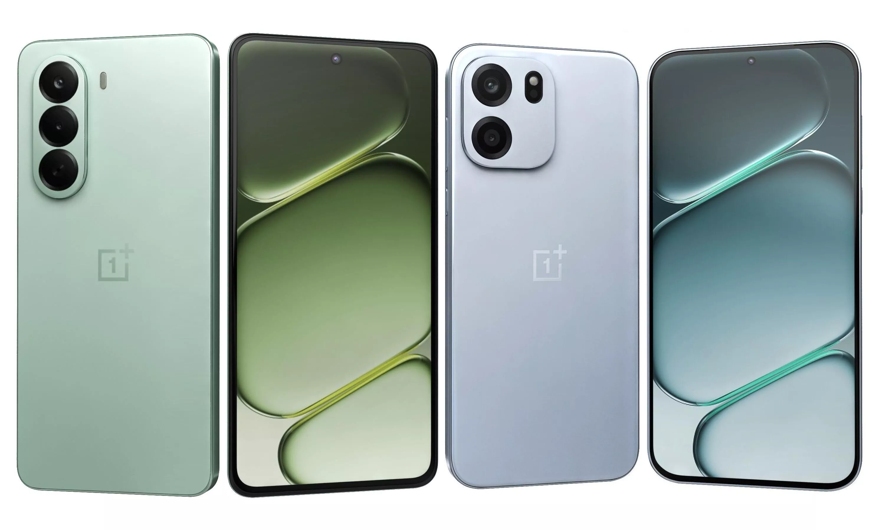 OnePlus Nord CE6 Blue And CE6 Lite Green 3D model