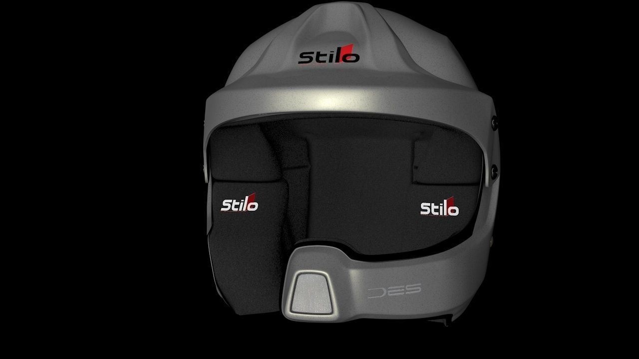 Stilo WRC Des helmet 3D model_7