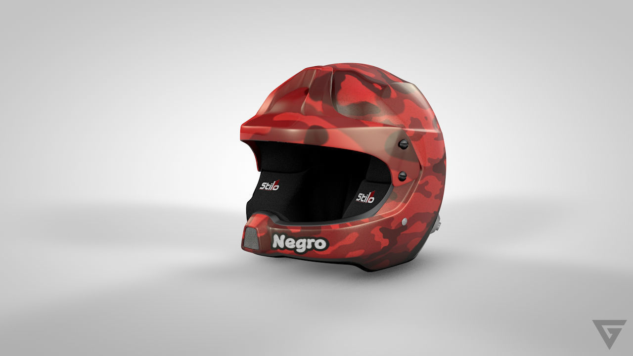Stilo WRC Des helmet 3D model_5
