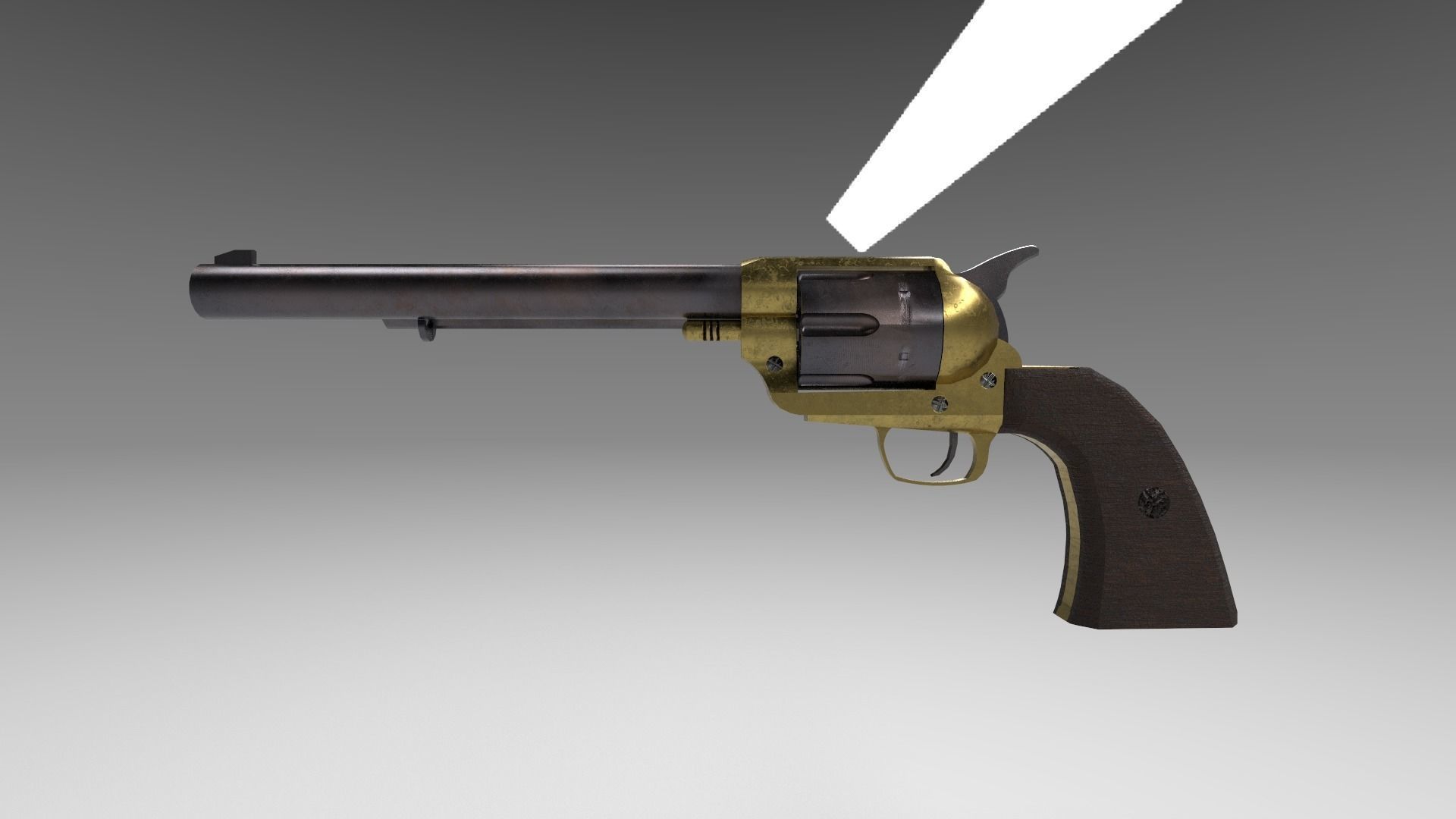 Colt Single Action Army Revolver 3D model_0