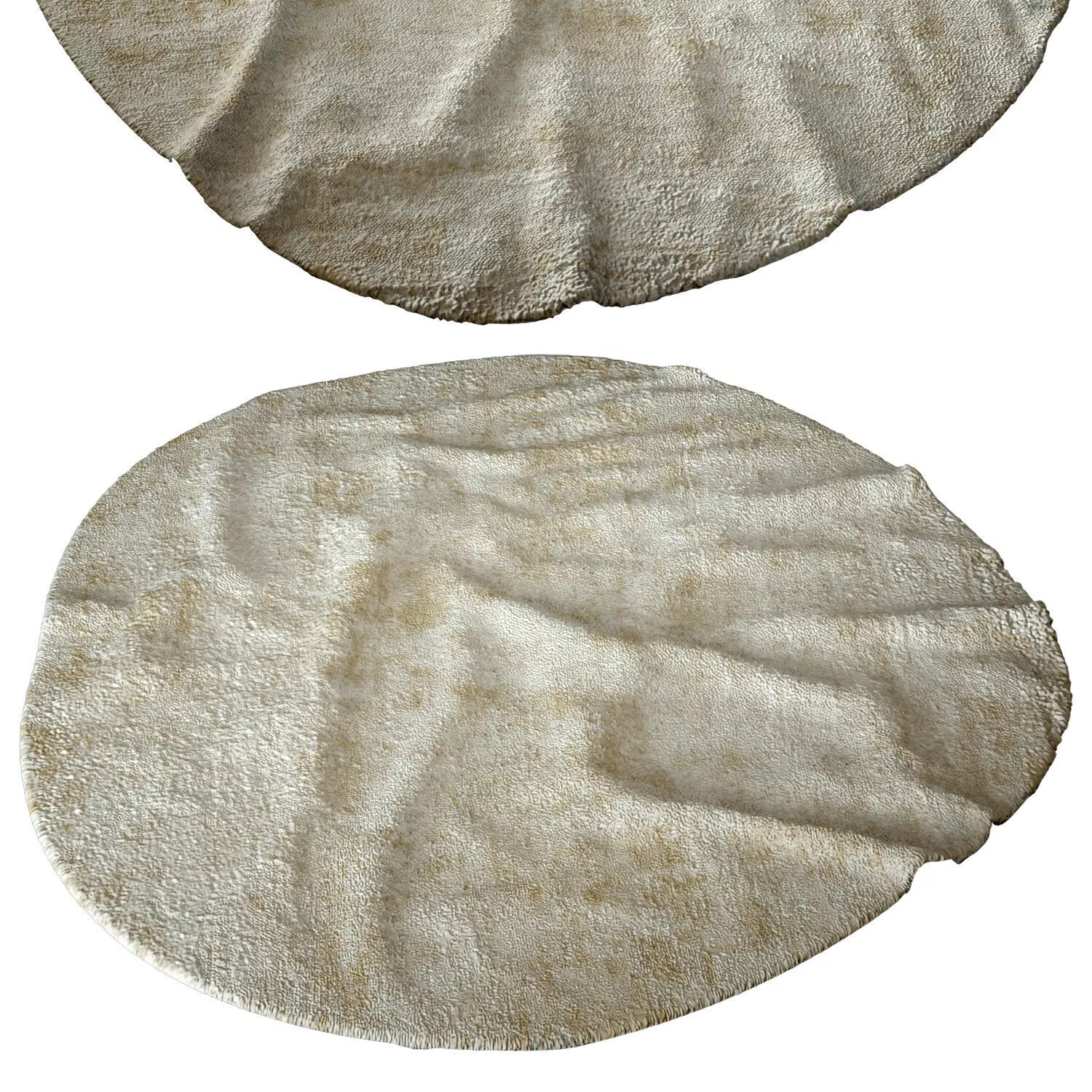 Aurora Beige Rug Low-poly 3D model