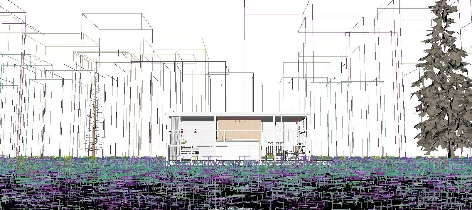 TINY HOUSE IN THE WOODS 3D model_5