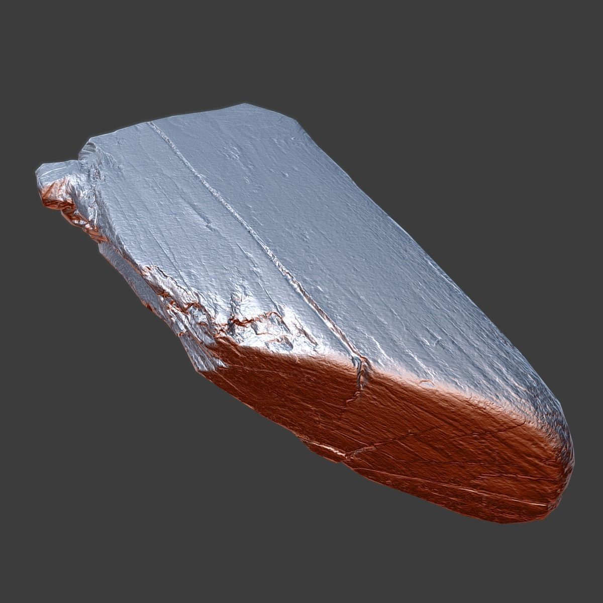 Wood Timber Rotten Debris Low-poly 3D model_11