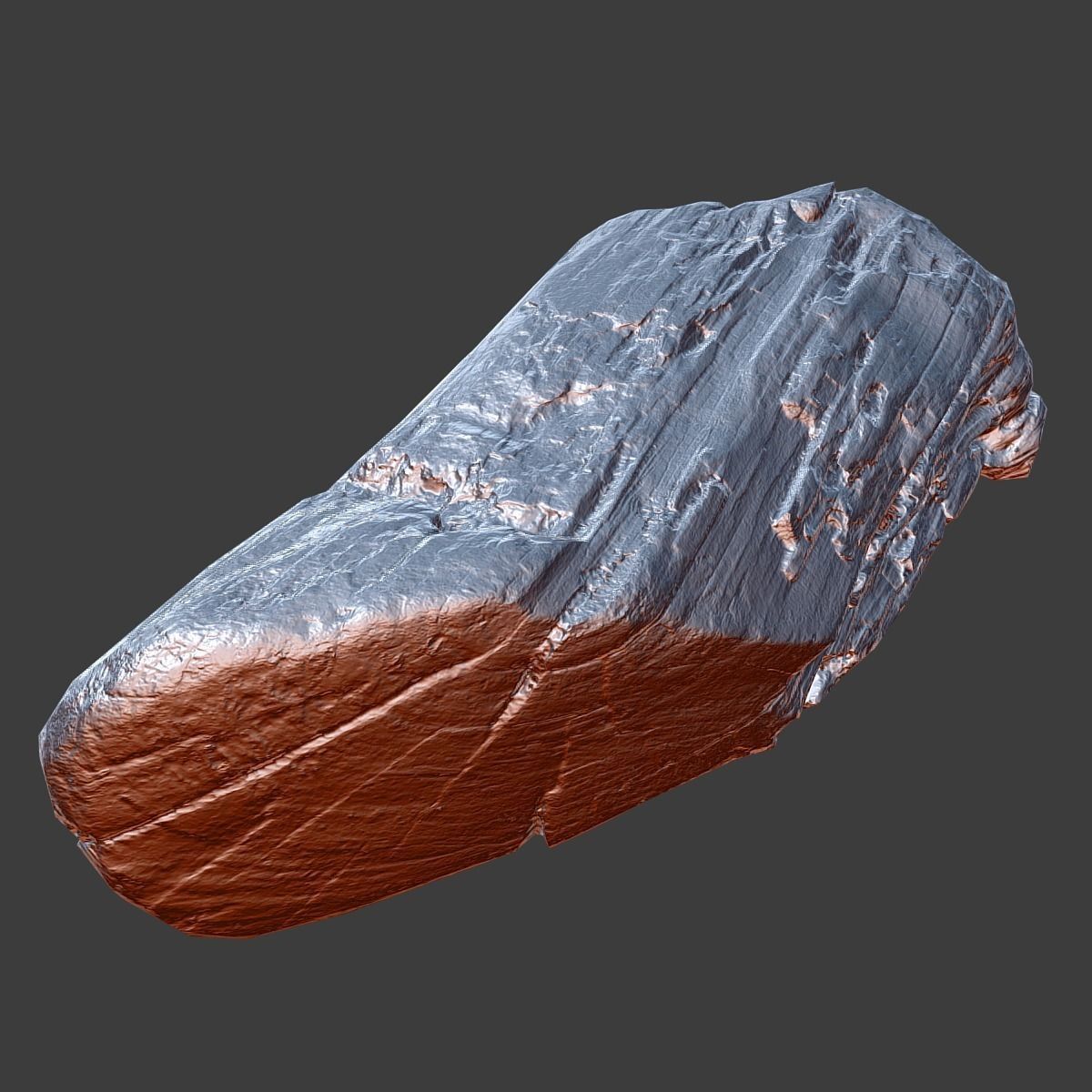 Wood Timber Rotten Debris Low-poly 3D model_15