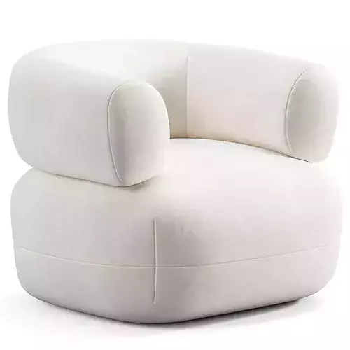 Puffer chair by Moving Mountains 3D model