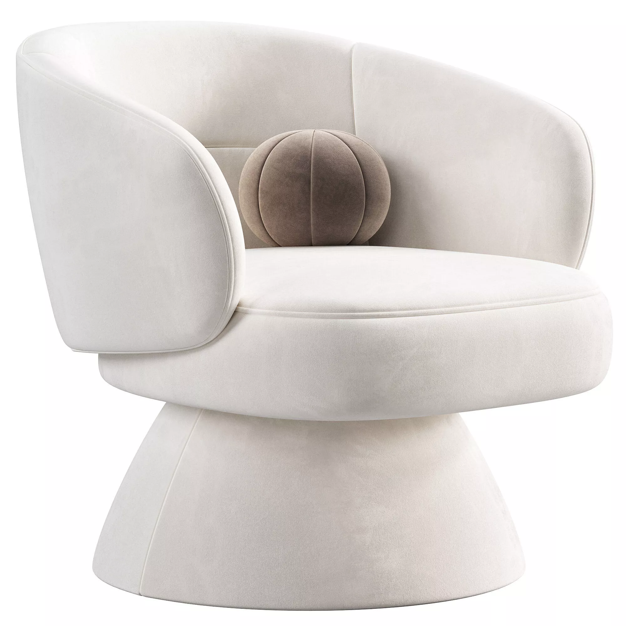 Dantone Home Air swivel chair 3D model