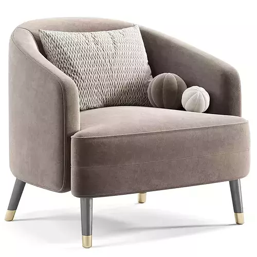 Cazarina Lakewood Armchair 3D model 6