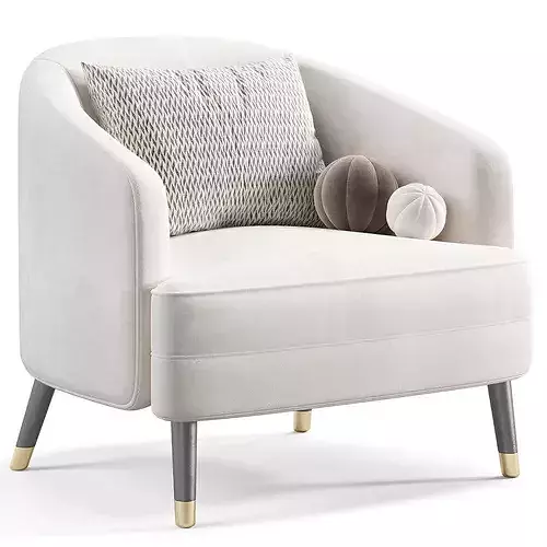 Cazarina Lakewood Armchair 3D model 5