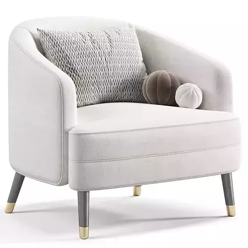 Cazarina Lakewood Armchair 3D model 3