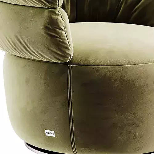 Nicoline Italia Julie Armchair 3D model 4