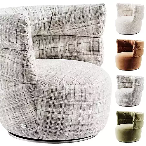 Nicoline Italia Julie Armchair 3D model 3