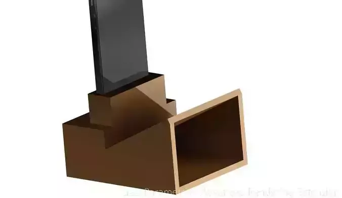 iPhone 5 iPhone 5s speaker dock 3D print model