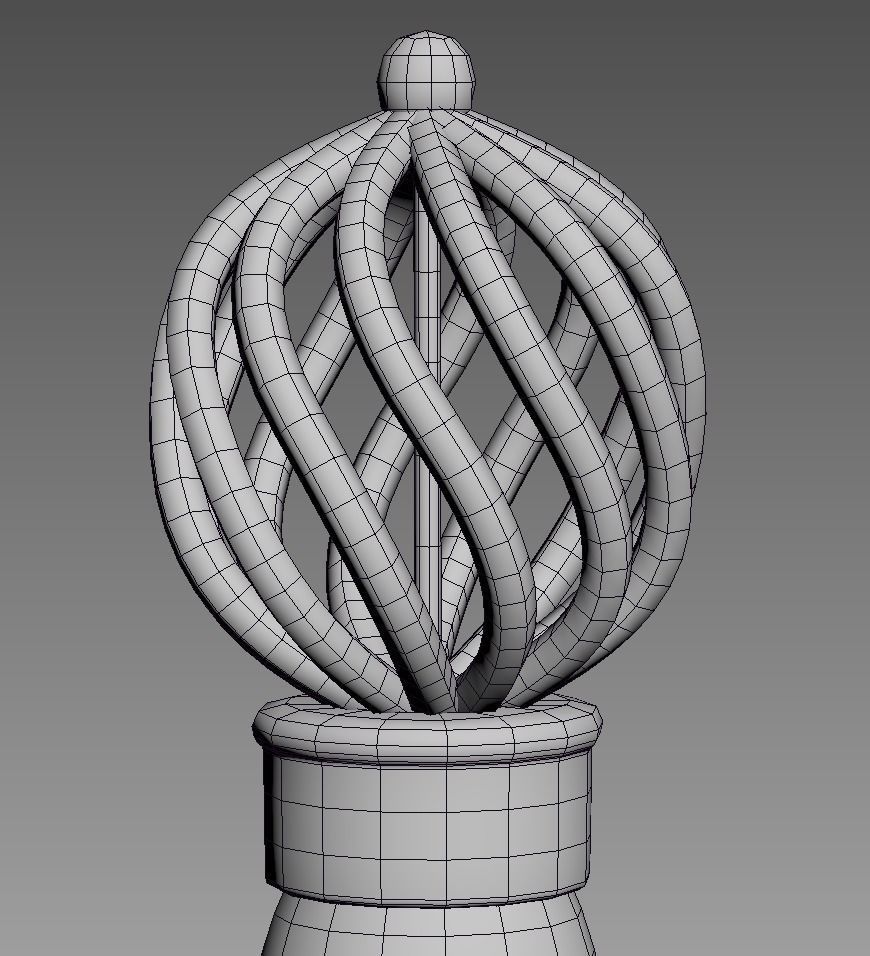 Old Little bell 3D model_4