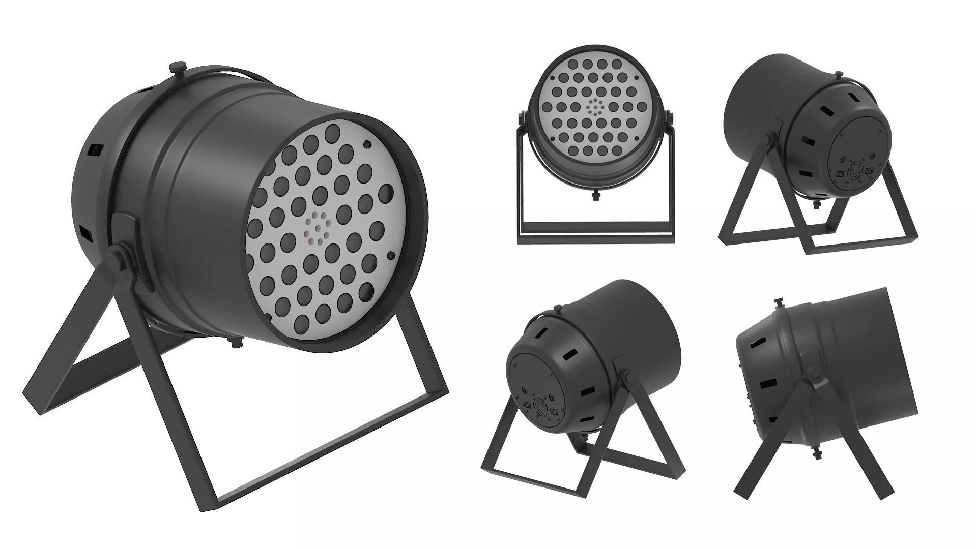 LED Par Light 3D model