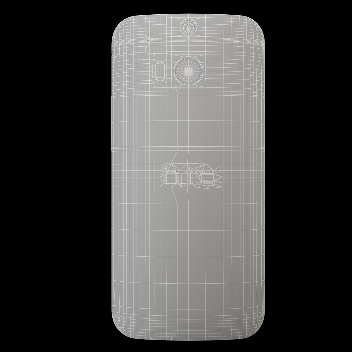 Htc one m8 3D model_12