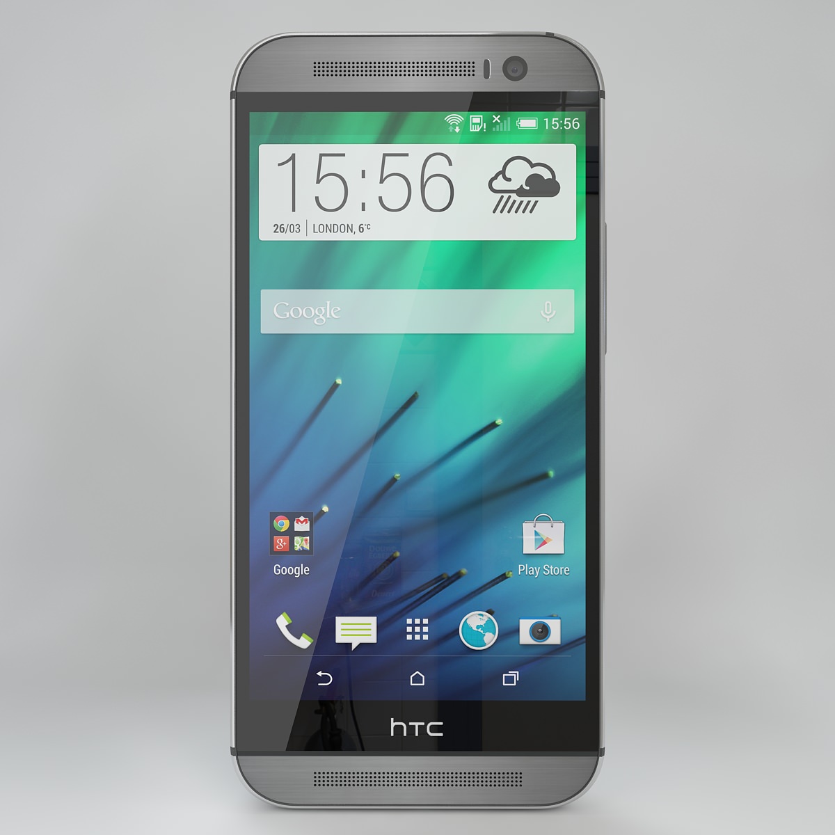 Htc one m8 3D model_1