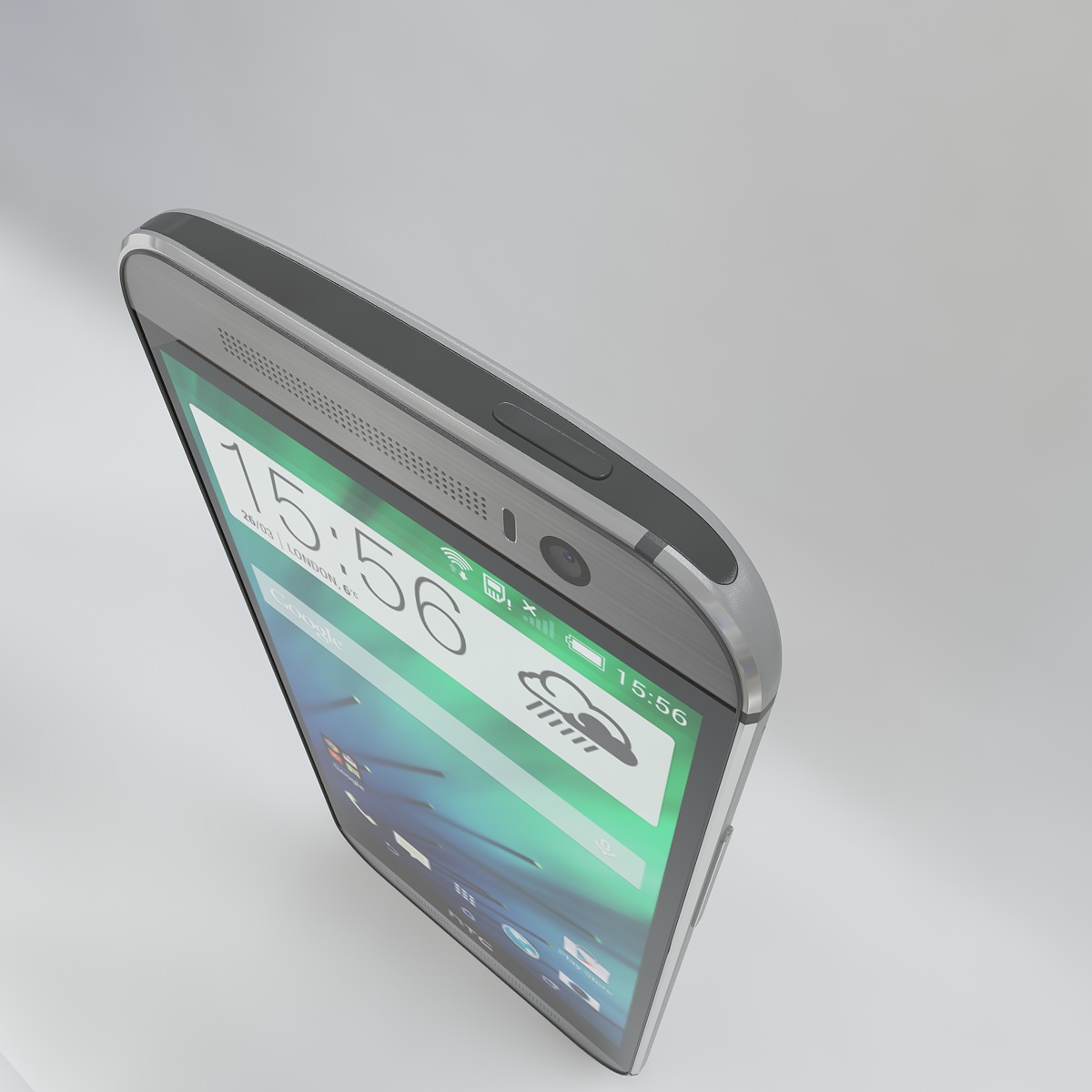 Htc one m8 3D model_7