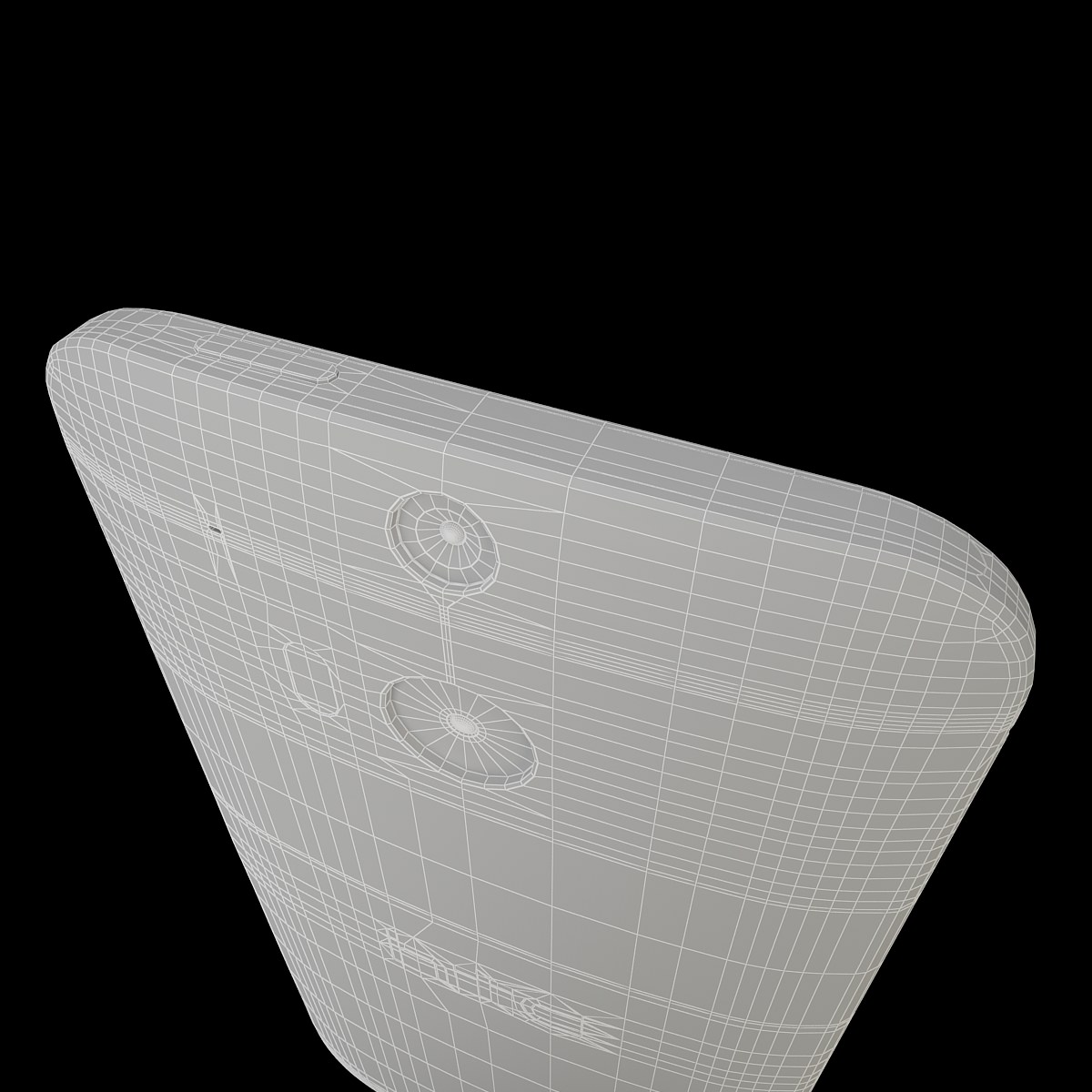 Htc one m8 3D model_14