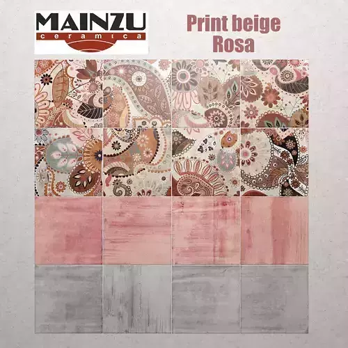 Mainzu Verona tiles 3D model