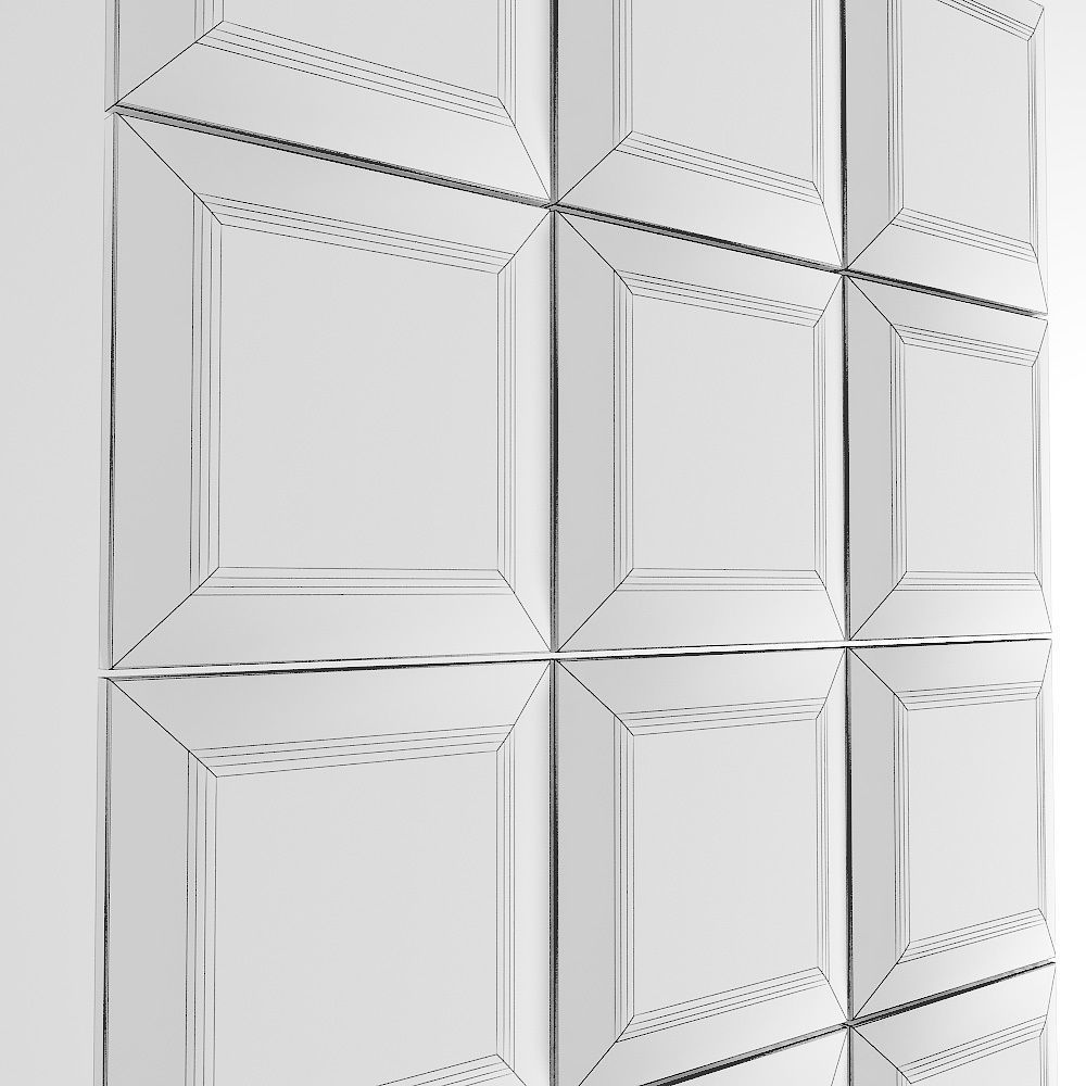 Mainzu Bombato Decor tiles 3D model_2