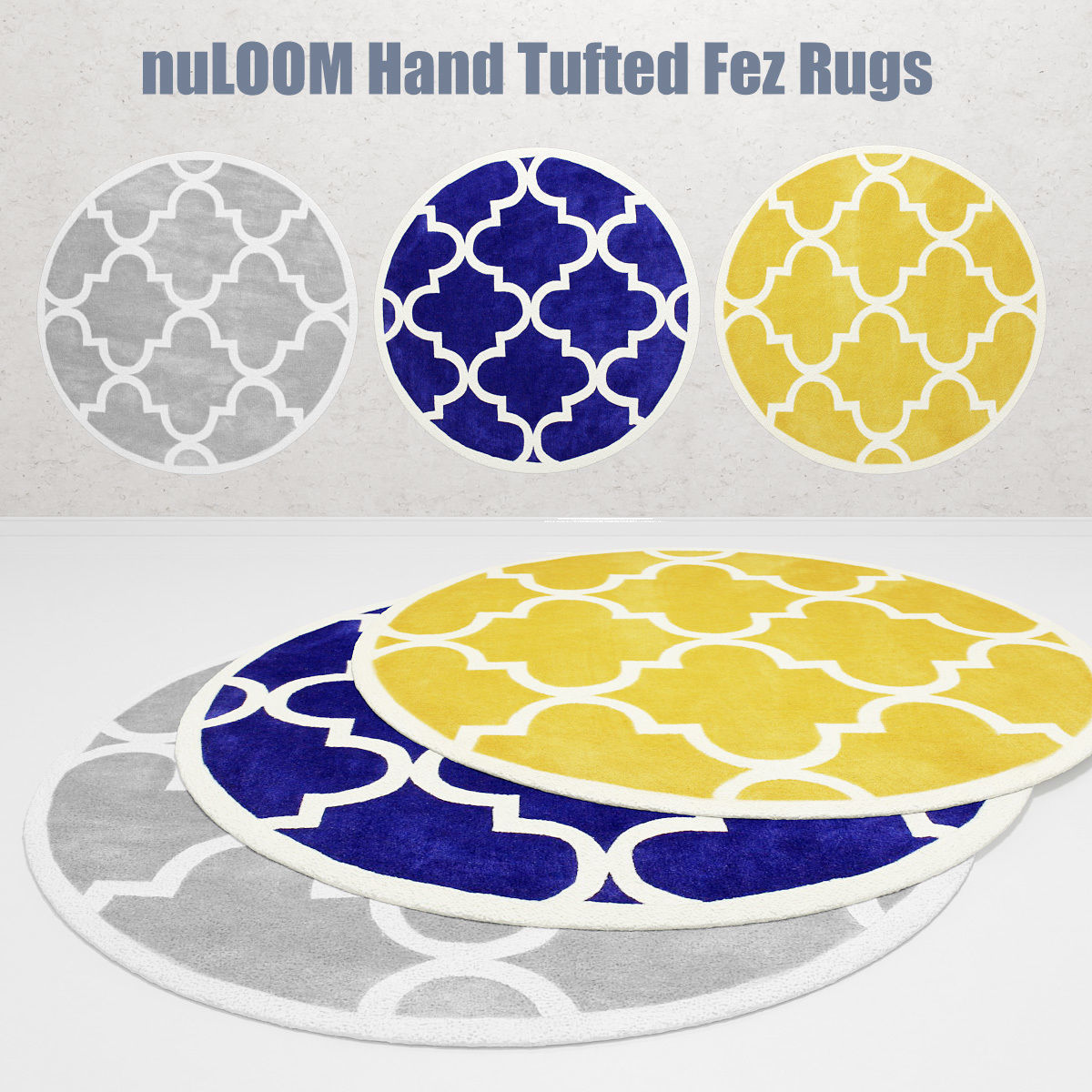 Oriental Weavers and nuLOOM Rugs  3D model_1