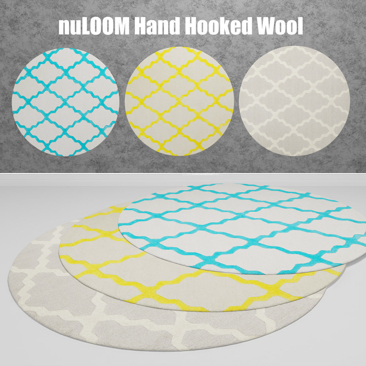 Oriental Weavers and nuLOOM Rugs  3D model_2