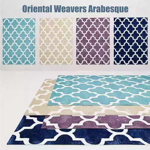 Oriental Weavers and nuLOOM Rugs  3D model