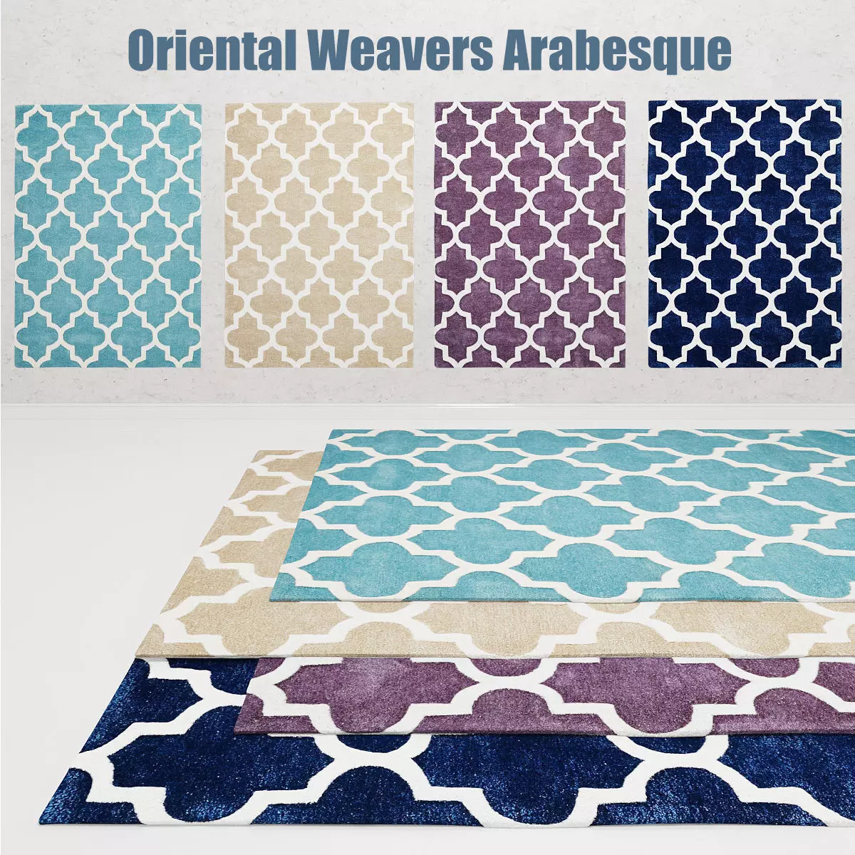 Oriental Weavers and nuLOOM Rugs  3D model_0
