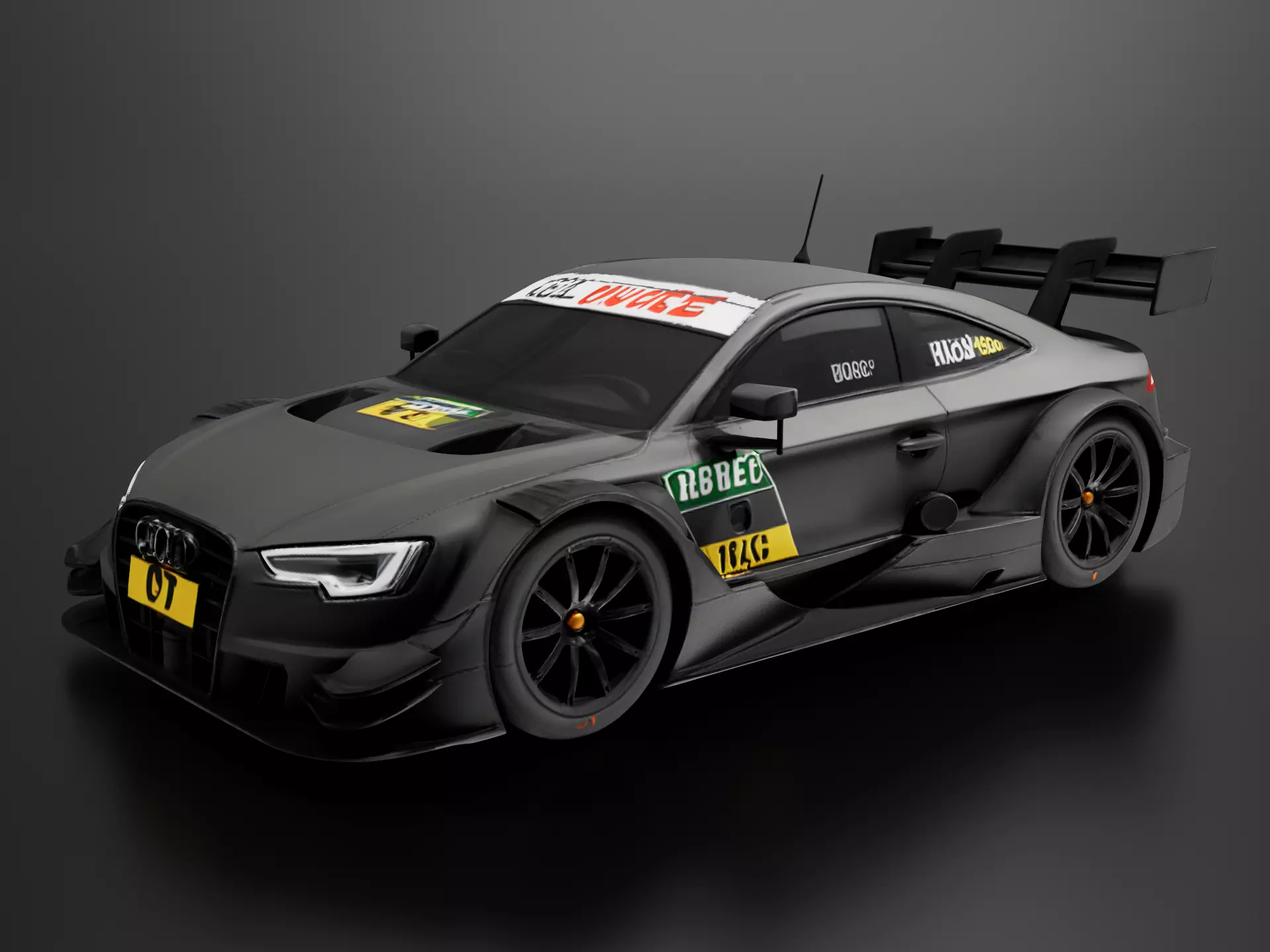 Audi RS5 DTM 2013 02 3D print model