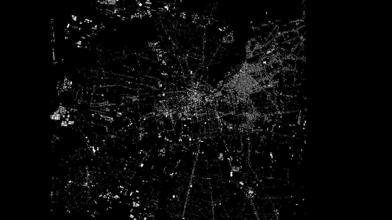 Santiago Streets and Buildings 3D model_5