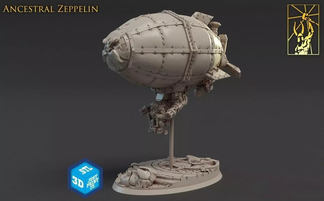 Ancestral Zeppelin Free 3D model
