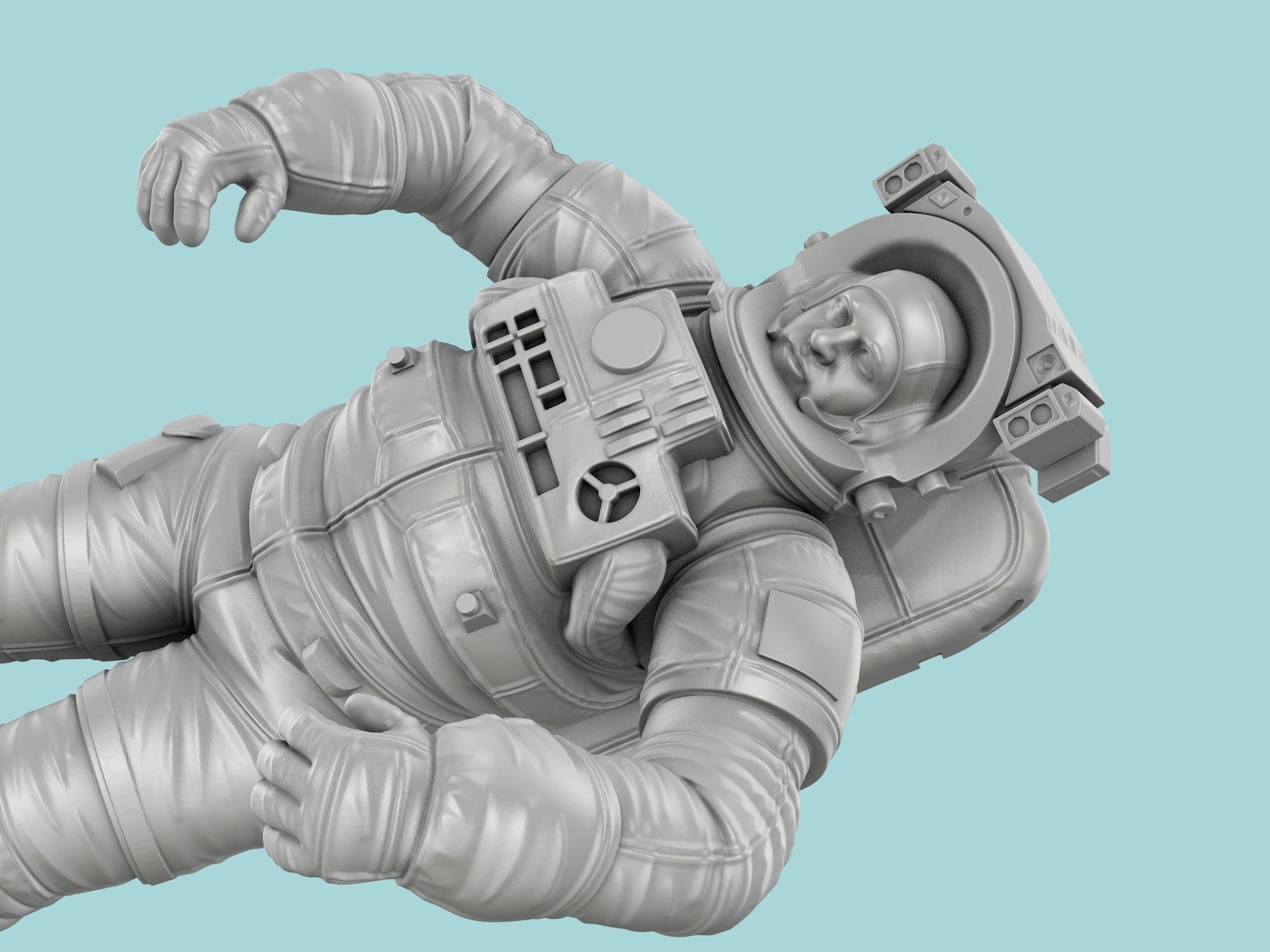 NASA ASTRONAUT 3D print model_1
