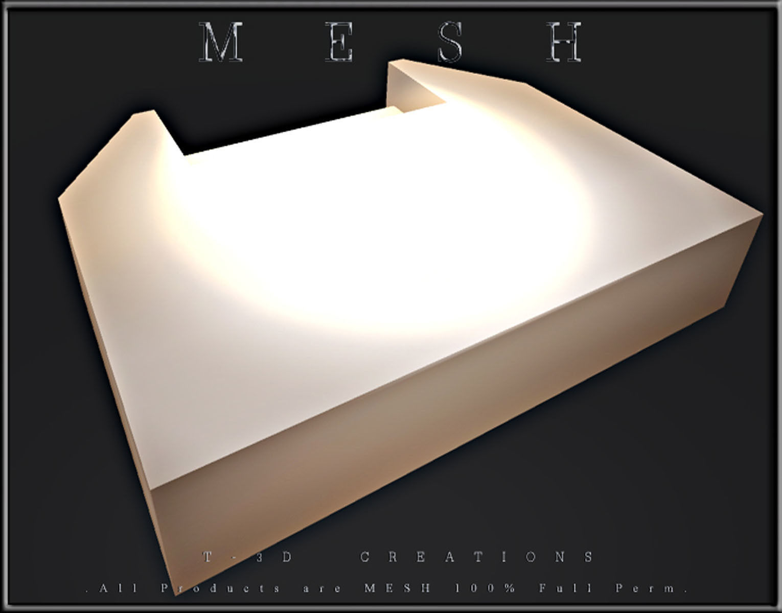 Bulb Stage Low-poly 3D model_2