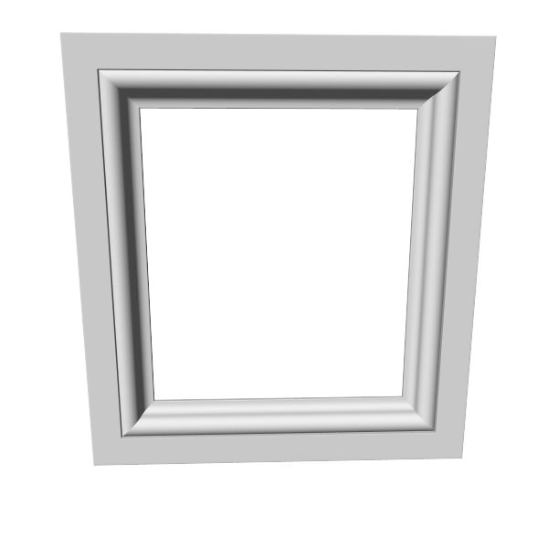 Moulding pair of corner seats 3D model_12