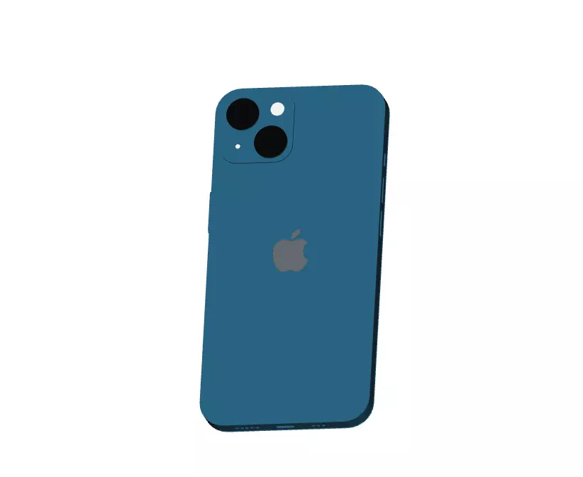 Apple iPhone 13 CAD Model 3D print model