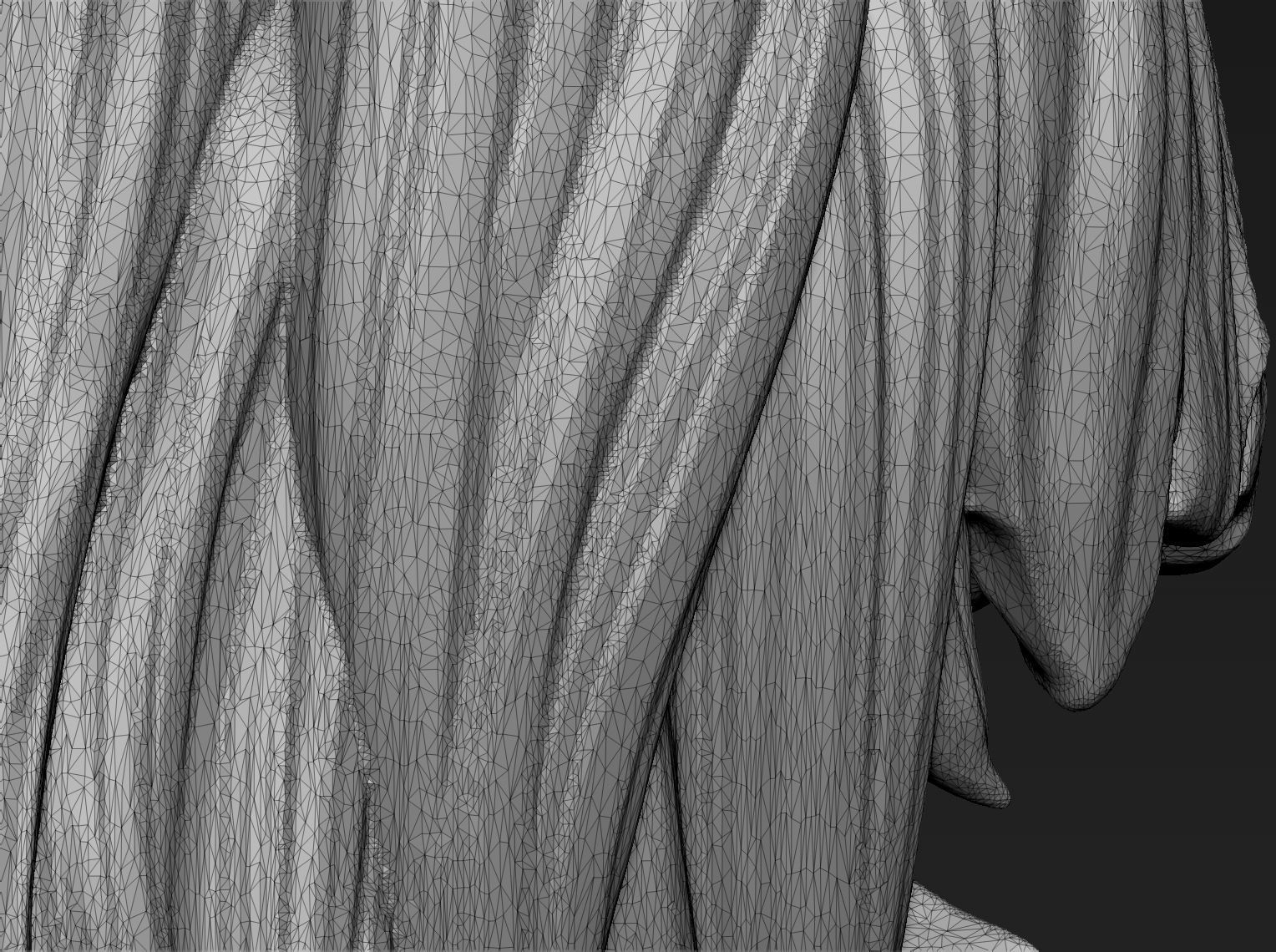 Hair 8 printable 3D print model_5