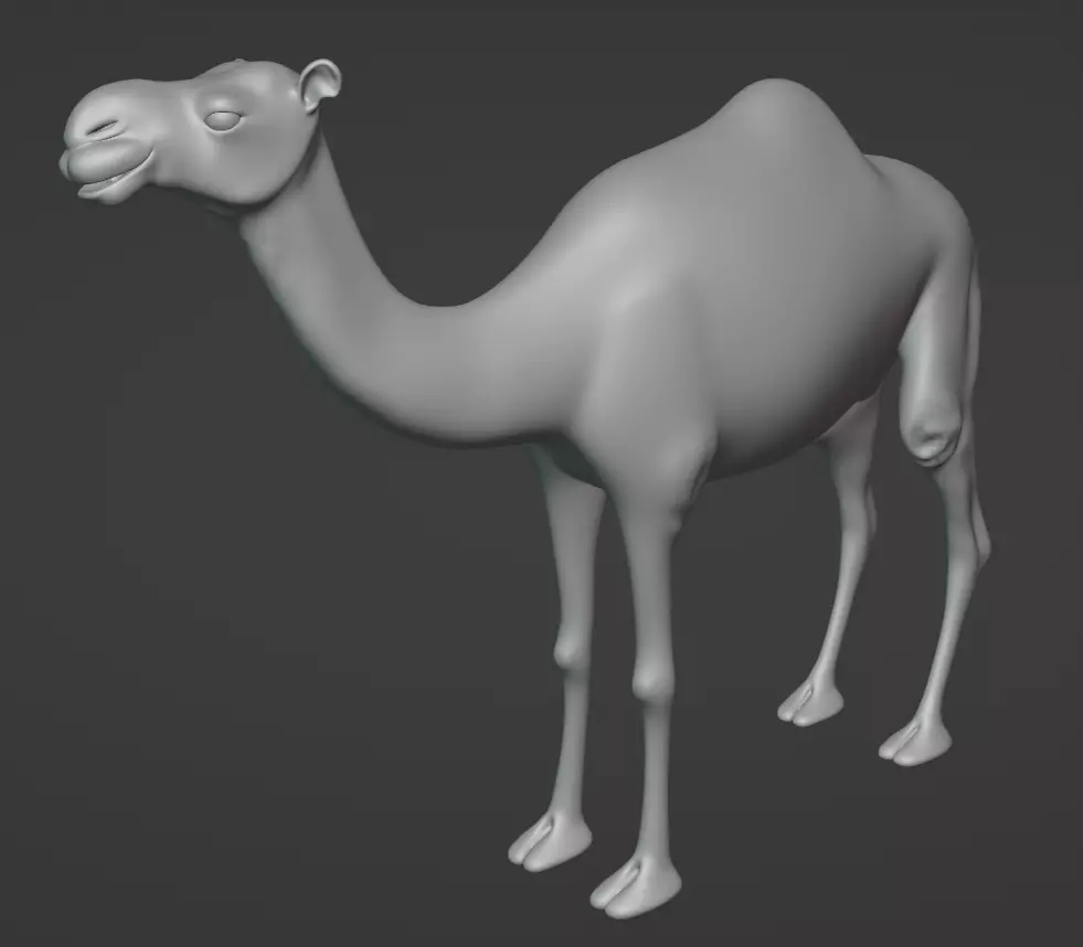 Camel Free 3D model