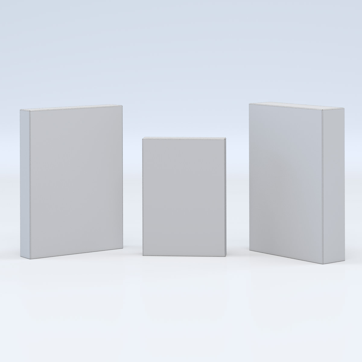 Set box packaging for sony tablet Low-poly 3D model_5